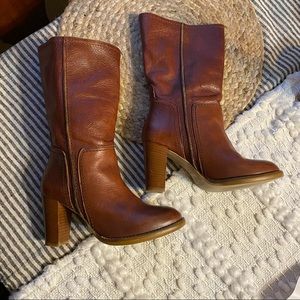 Cognac Essentiel Antwerp Soft Leather boot